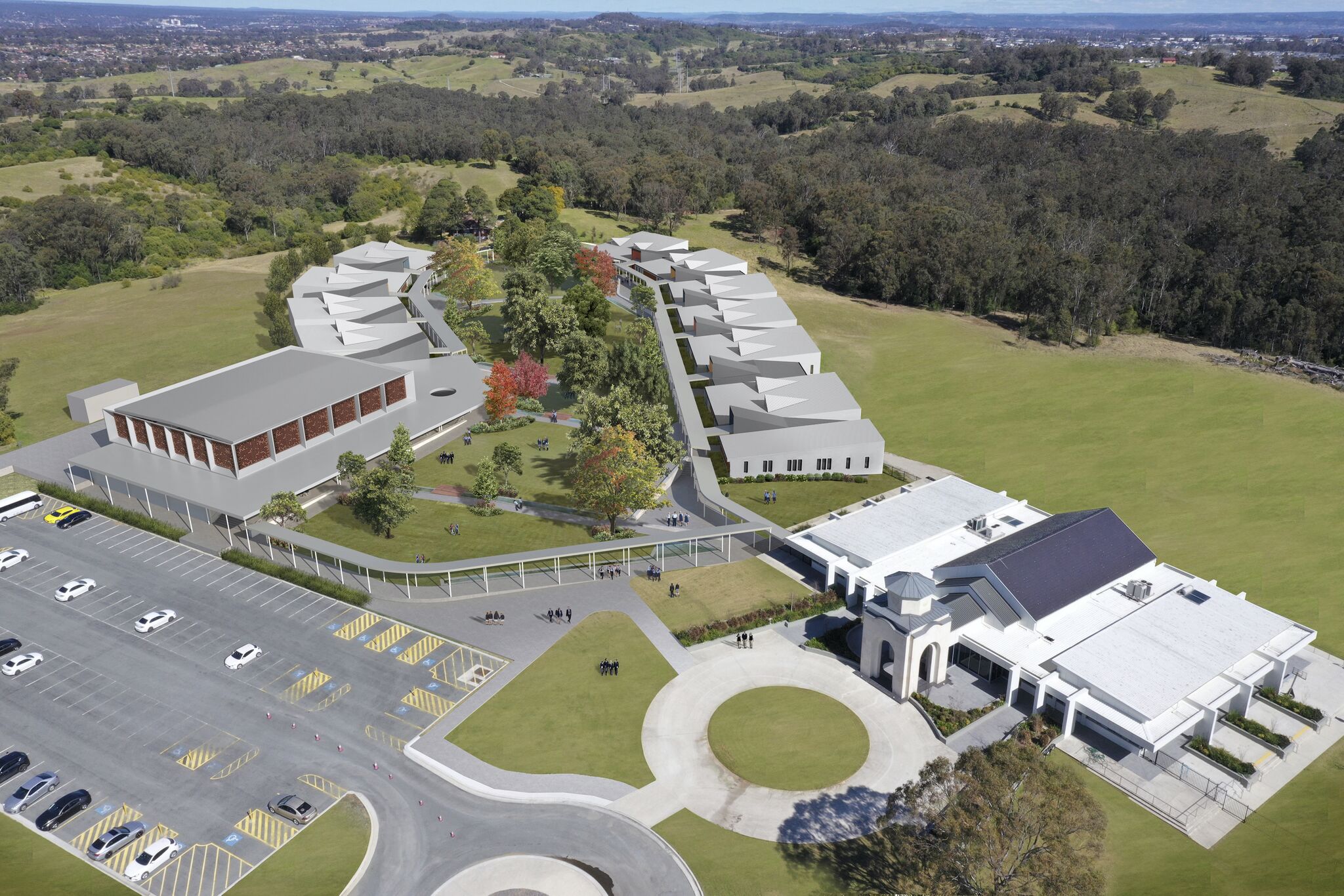 DA Submitted for St Sava College, Varroville — BKA Architecture