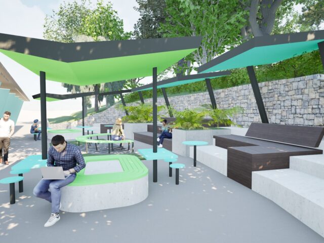 SCU_Block A Courtyard